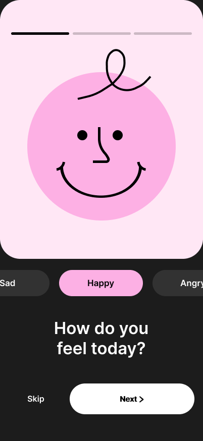 Wellness Tracking Screen
